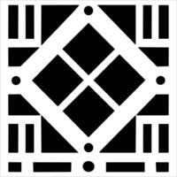 Attractive and beautiful geometric pattern design vector