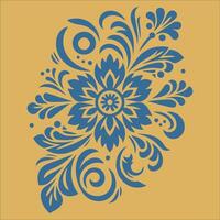 Attractive and beautiful floral pattern design for textile vector
