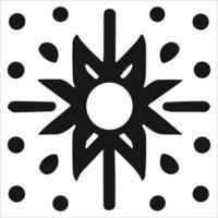 Attractive and beautiful geometric pattern design vector