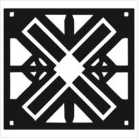 Attractive and beautiful geometric pattern design vector