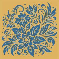 Attractive and beautiful floral pattern design for textile vector