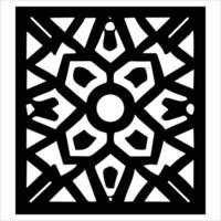 Attractive and beautiful geometric pattern design vector