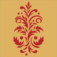 Attractive and beautiful floral pattern design for textile vector