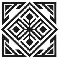 Attractive and beautiful geometric pattern design vector