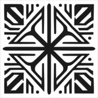 Attractive and beautiful geometric pattern design vector