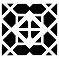 Attractive and beautiful geometric pattern design vector