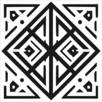 Attractive and beautiful geometric pattern design vector