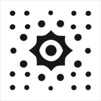 Attractive and beautiful geometric pattern design vector