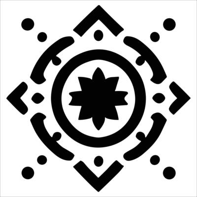 Attractive and beautiful geometric pattern design
