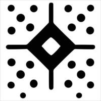 Attractive and beautiful geometric pattern design vector