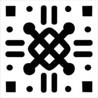 Attractive and beautiful geometric pattern design vector