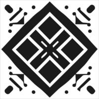 Attractive and beautiful geometric pattern design vector
