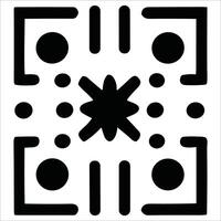 Attractive and beautiful geometric pattern design vector