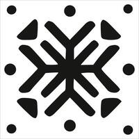 Attractive and beautiful geometric pattern design vector