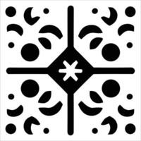 Attractive and beautiful geometric pattern design vector