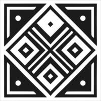 Attractive and beautiful geometric pattern design vector