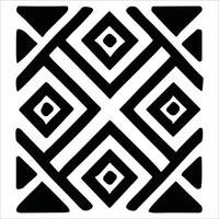 Attractive and beautiful geometric pattern design vector