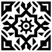 Attractive and beautiful geometric pattern design vector