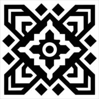 Attractive and beautiful geometric pattern design vector
