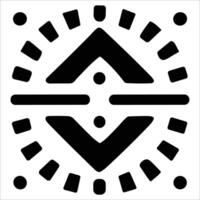 Attractive and beautiful geometric pattern design vector