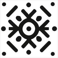 Attractive and beautiful geometric pattern design vector