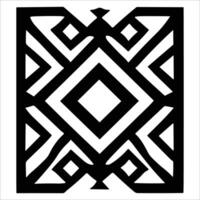 Attractive and beautiful geometric pattern design vector