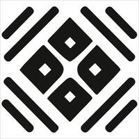 Attractive and beautiful geometric pattern design vector