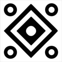 Attractive and beautiful geometric pattern design vector