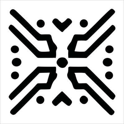 Attractive and beautiful geometric pattern design