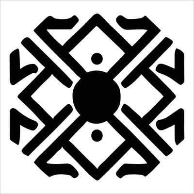 Attractive and beautiful geometric pattern design