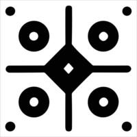 Attractive and beautiful geometric pattern design vector