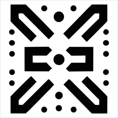 Attractive and beautiful geometric pattern design