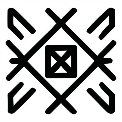 Attractive and beautiful geometric pattern design
