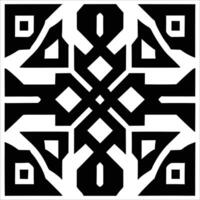 Attractive and beautiful geometric pattern design vector