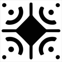 Attractive and beautiful geometric pattern design vector