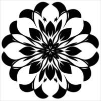 Beautiful floral pattern design vector