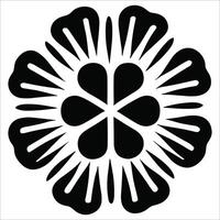 Beautiful floral pattern design vector