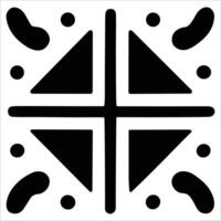 Attractive and beautiful geometric pattern design vector