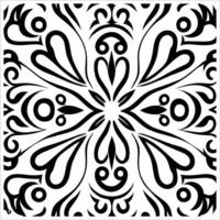 Beautiful floral pattern design vector