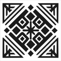 Attractive and beautiful geometric pattern design vector