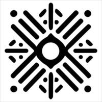 Attractive and beautiful geometric pattern design vector