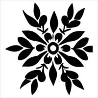 Beautiful floral pattern design vector