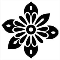 Beautiful floral pattern design vector