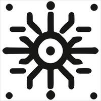 Attractive and beautiful geometric pattern design vector