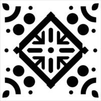 Attractive and beautiful geometric pattern design vector