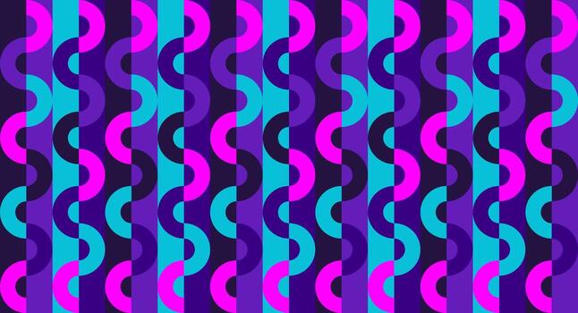 Modern And Colorful abstract Geometric Shape Pattern Background. vector