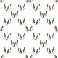 Cryptocurrency Chart price movements colored seamless pattern vector
