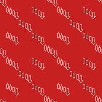 Lower Highs and Lower Lows trading thin line seamless pattern vector