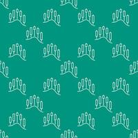 BTC Candlestick Chart financial charts thin line seamless pattern vector