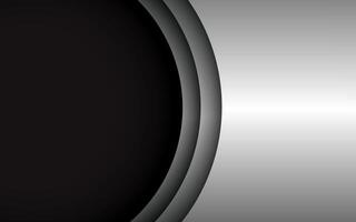 Abstract 3D semicircle paper cut layers background vector